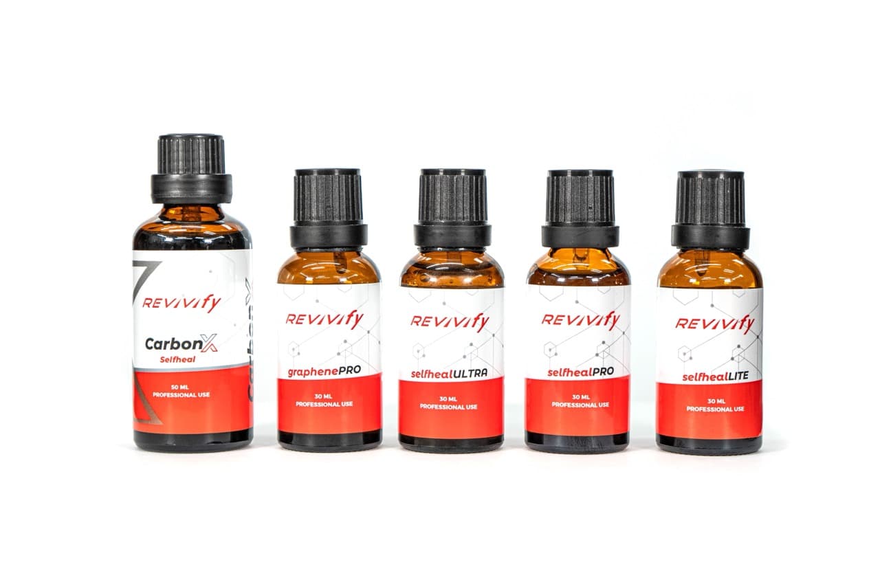 Revivify coating products at Grimeaway Autoworks
