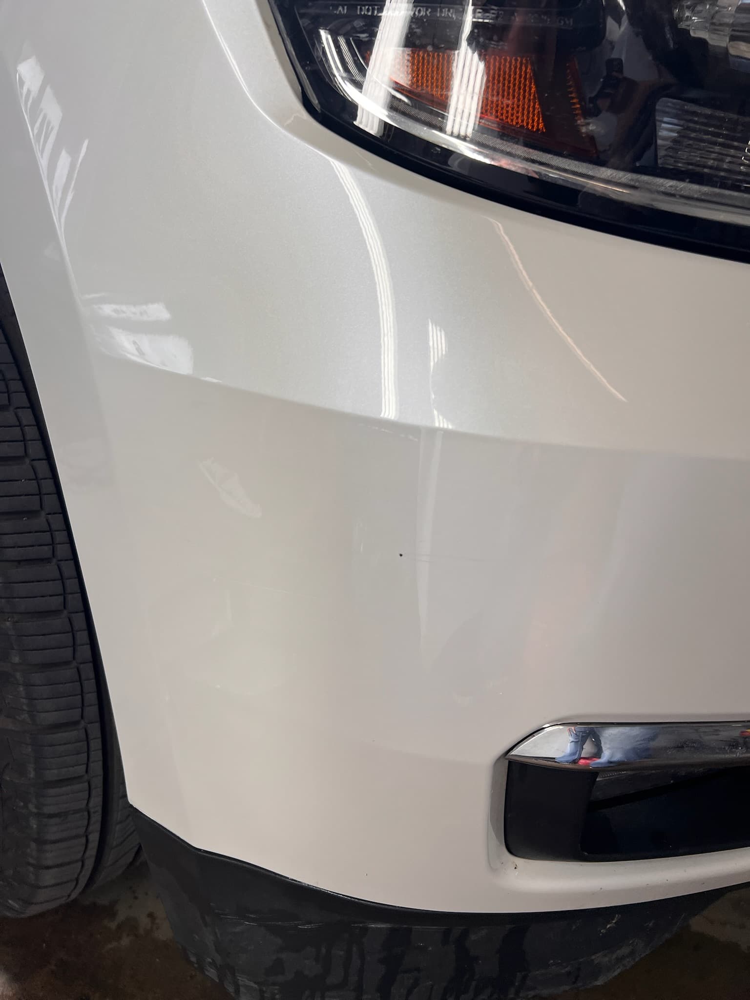 Completed body restoration detail
